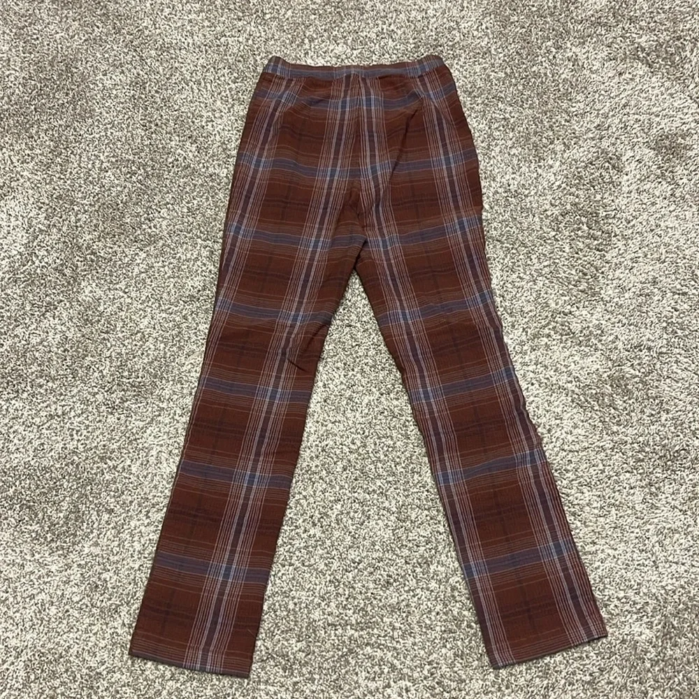 Urban Outfitters Plaid striped pants size 4. Petite. - Picture 4 of 7